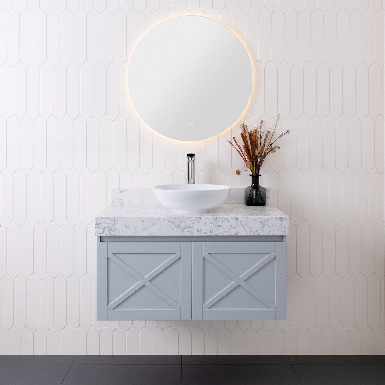 Charleston Wall Hung Full Depth Vanity