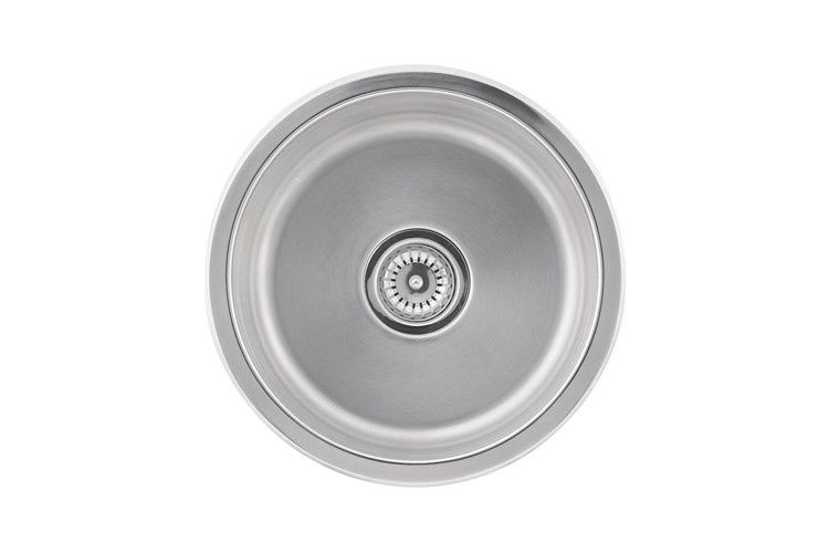 Clovelly Round Sink Stainless