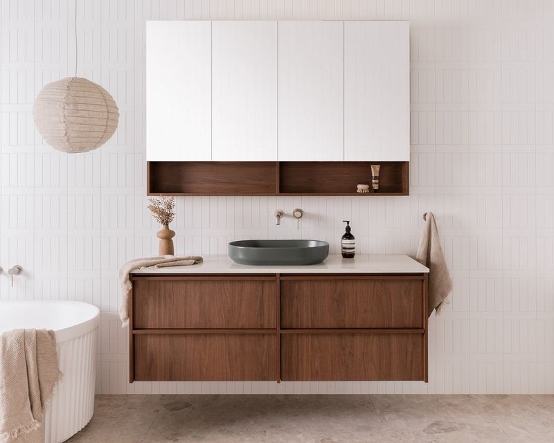 Eli Wall Hung Full Depth Vanity