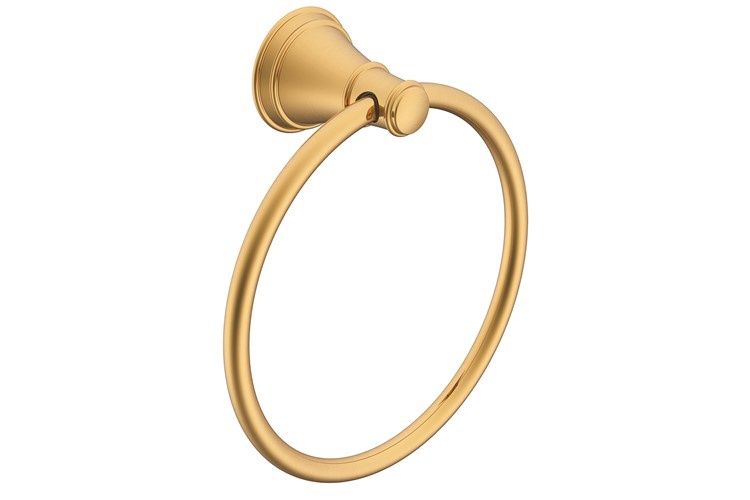 Eternal Towel Ring, Colour: Brushed Brass