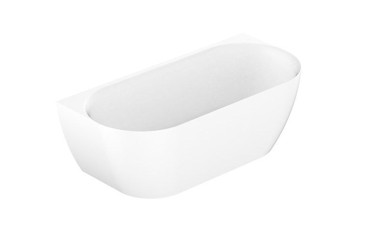 Glacier Back-To-Wall Bath