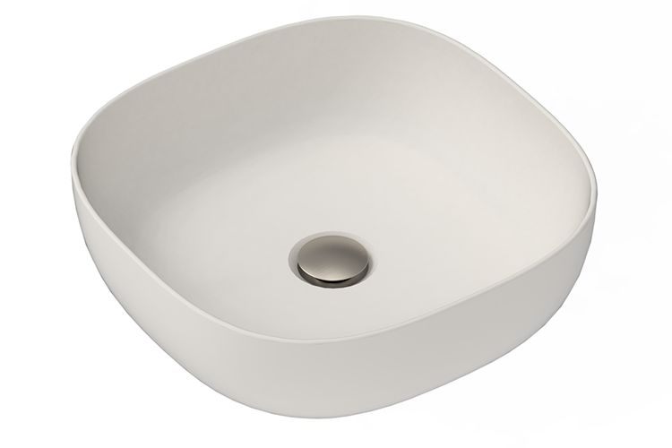 Glam Square - Italian Ceramic Above Counter Basin