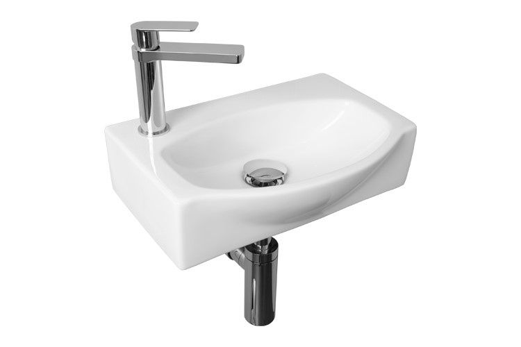 Humphrey Semi-Recessed  Ensuite Wall Basin