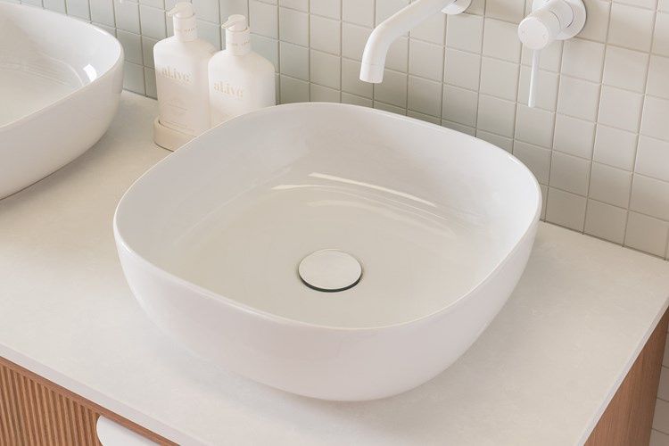 Glam Square - Italian Ceramic Above Counter Basin