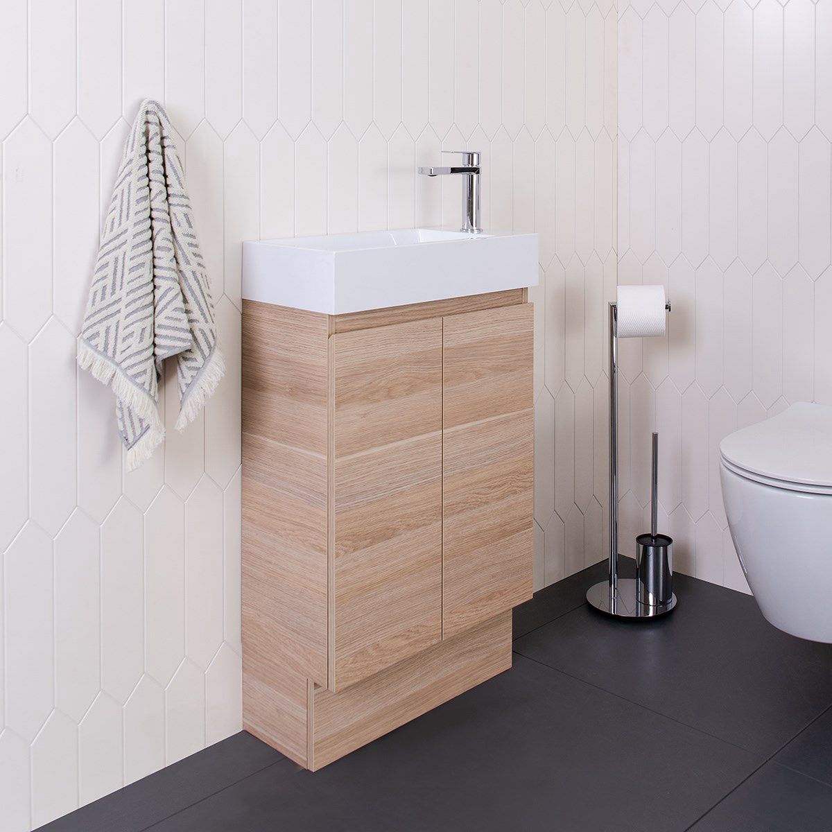 Lily Floor Standing Small Space Vanity