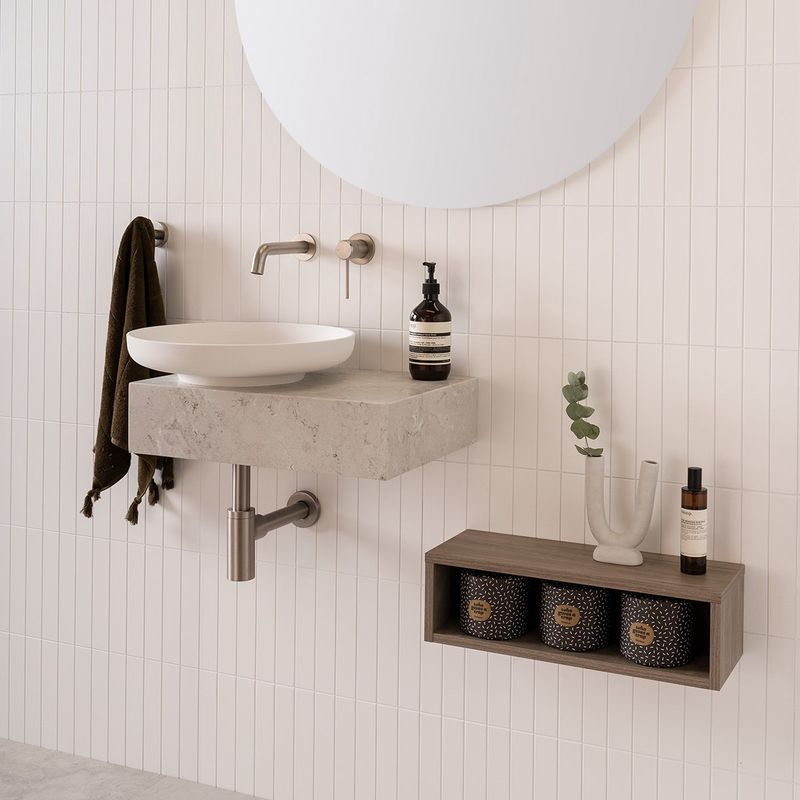 Michel Mini Wall Hung Small Space Vanity