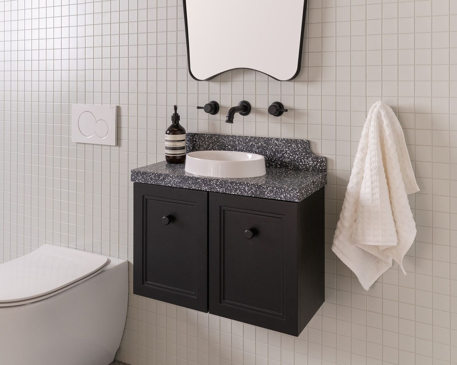 Mabel Mini Wall Hung Small Space Vanity
