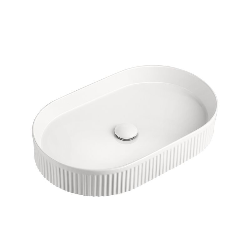 Pill Fluted Above Counter Basin