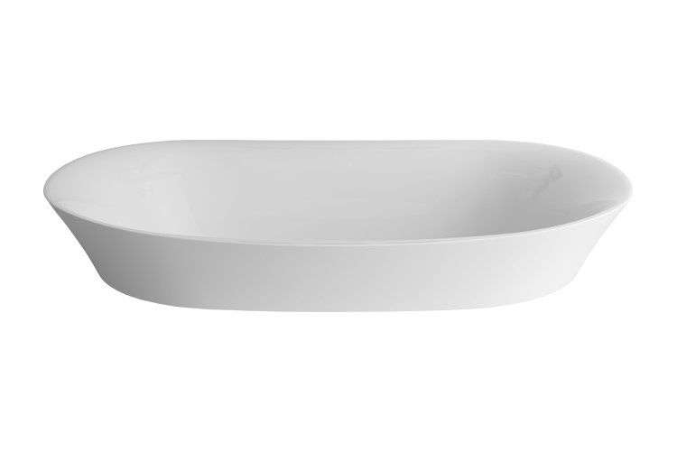 Rise Semi-Inset Basin - Cast Marble