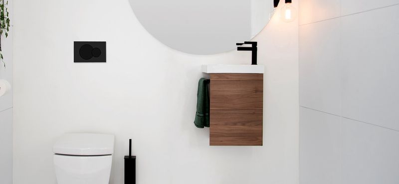 Seek Wall Hung Small Space Vanity