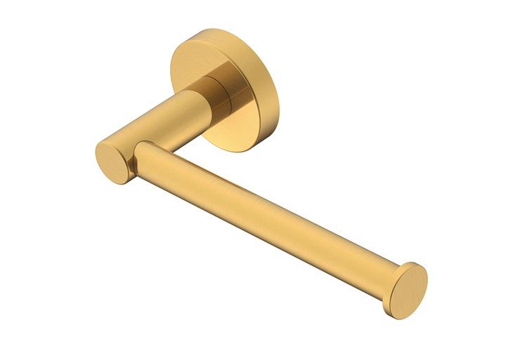 Soul Toilet Roll Holder, Colour: Brushed Brass