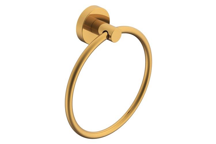 Soul Towel Ring, Colour: Brushed Brass