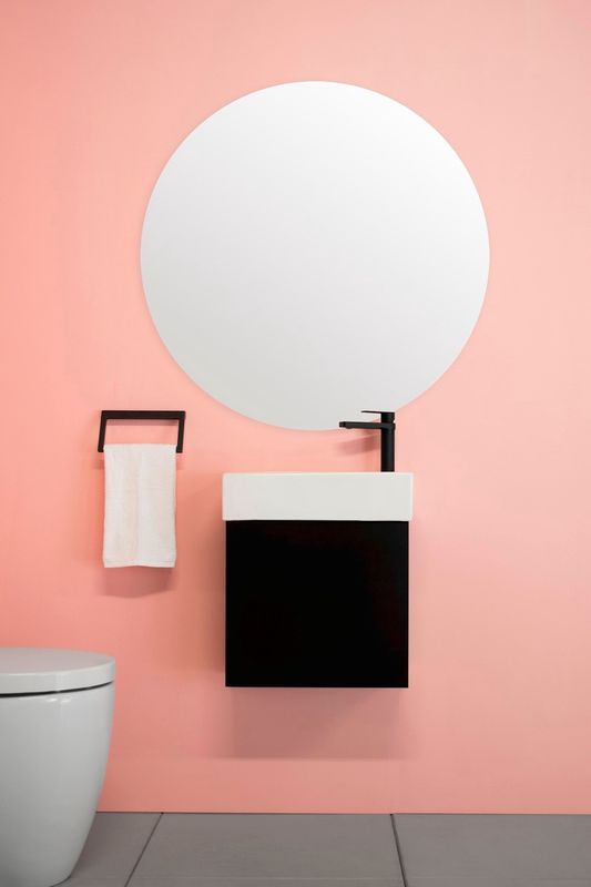 Tiny Wall Hung Small Space Vanity