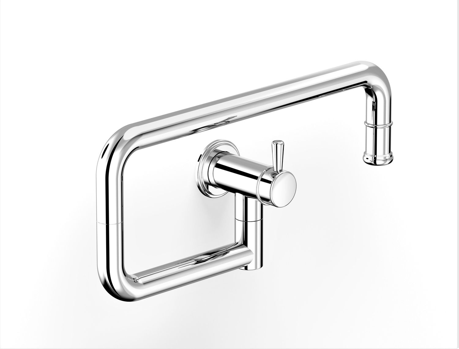 Cascade Pot Filler Wall