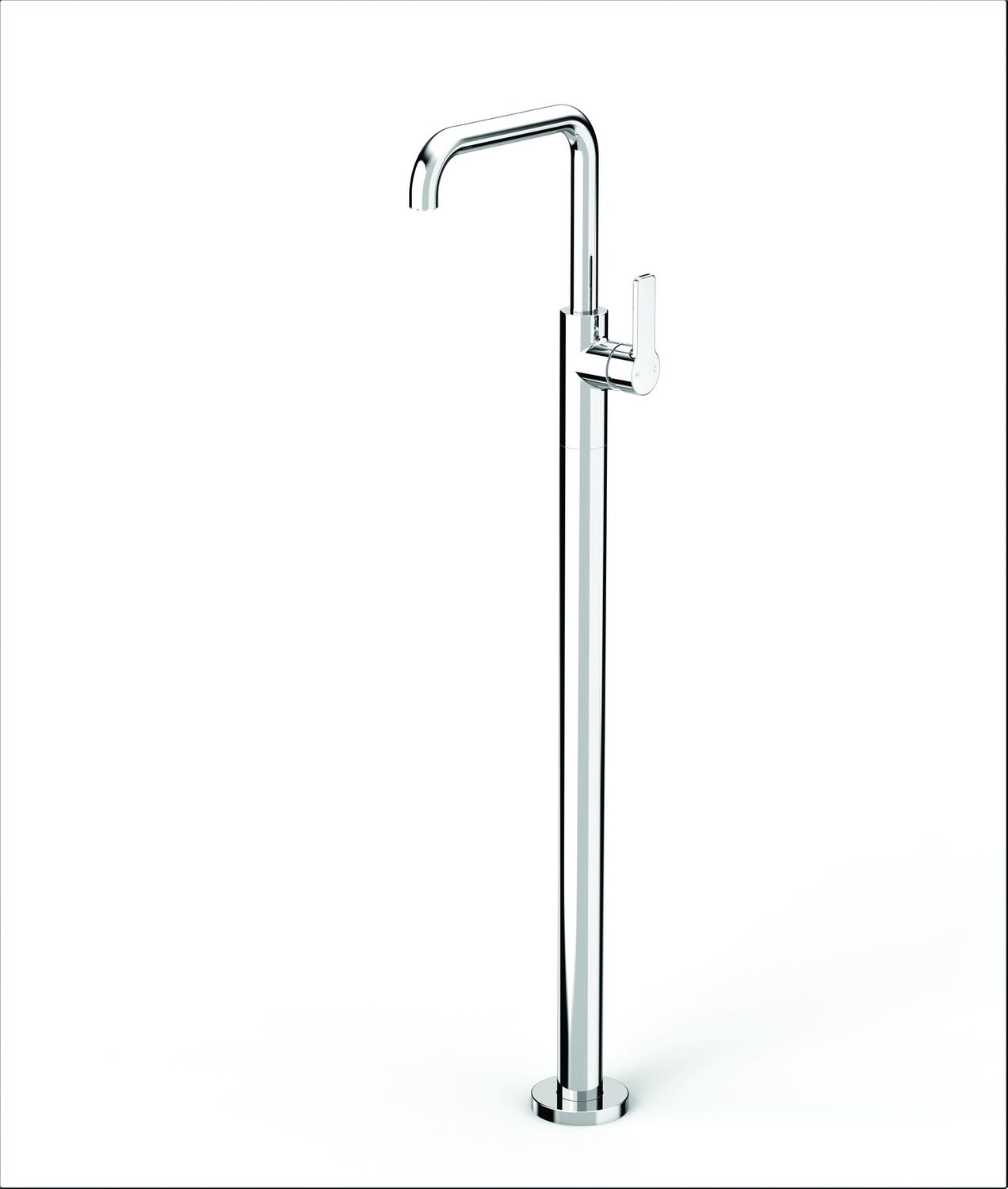 Zeos Floor Bath Mixer - Square