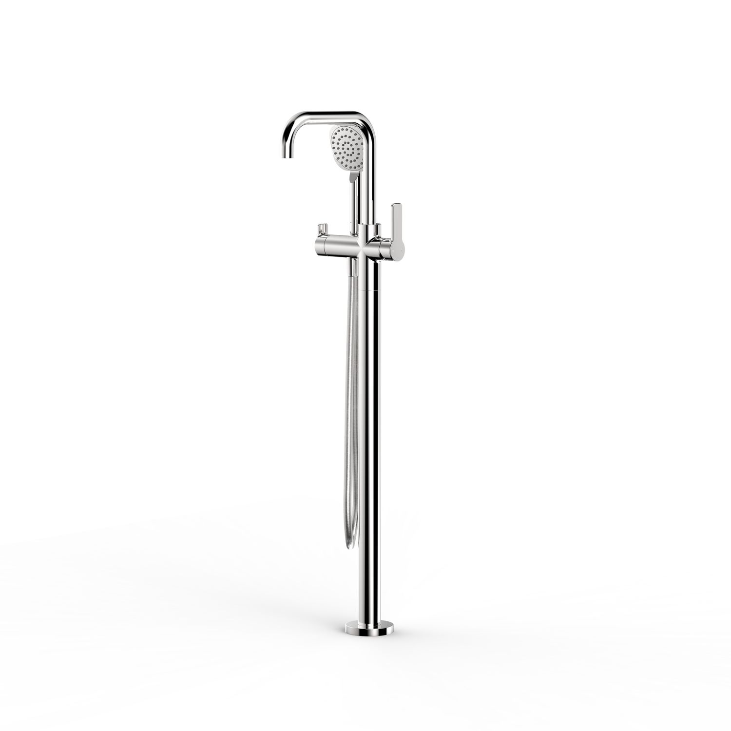 Zeos Floor Mixer With Handshower
