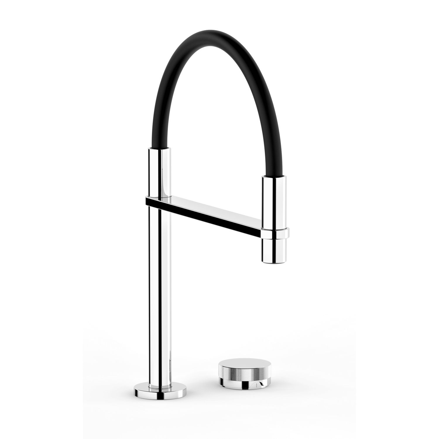 Zero Progresiv Knurl Sink Mixer Pull Down