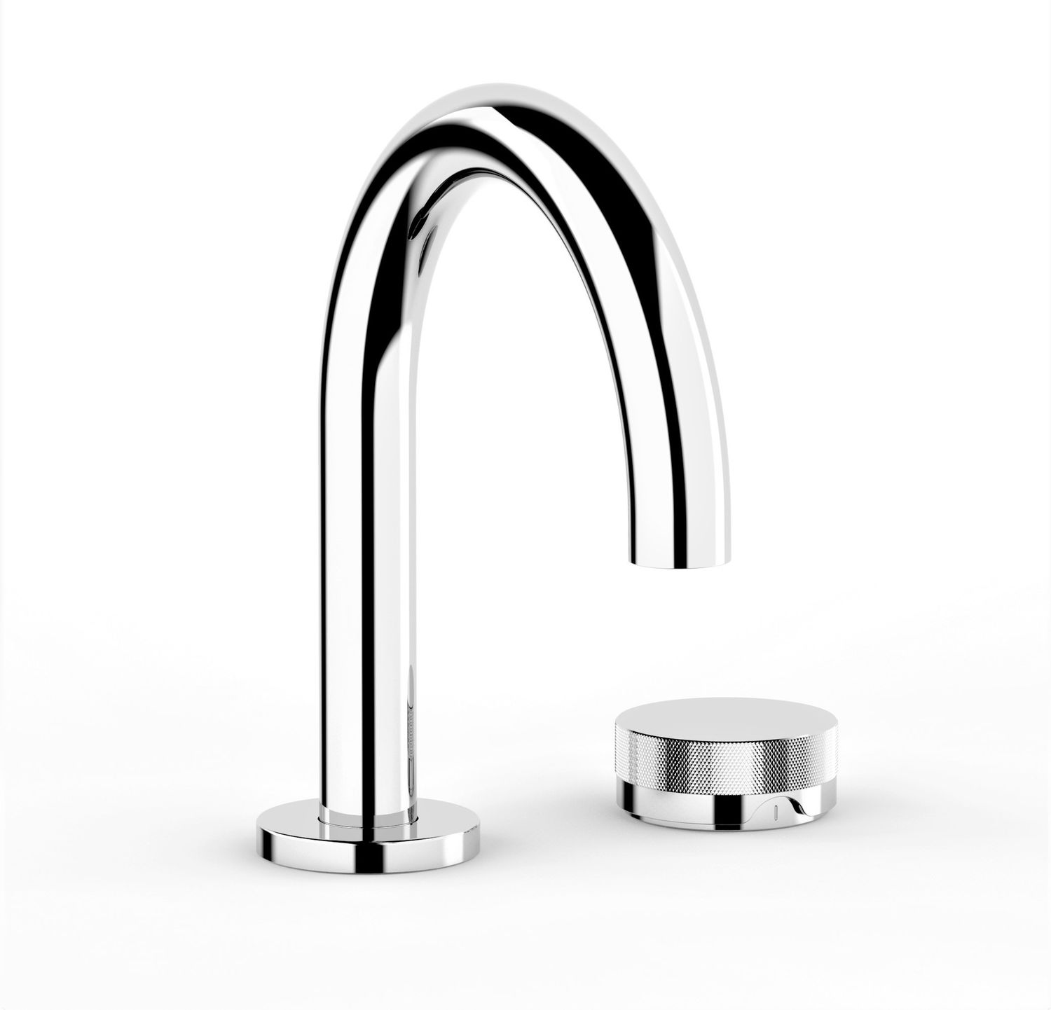 Zero Progresiv Knurl Basin Mixer Curve