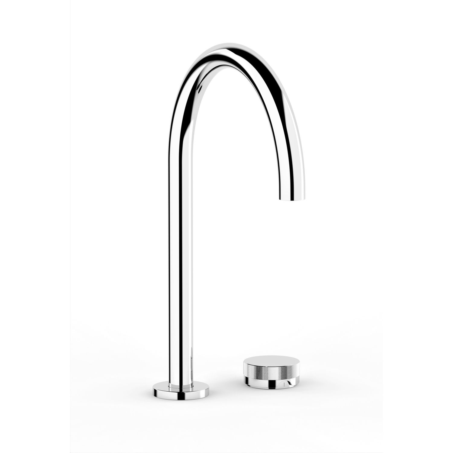 Zero Progresiv Knurl Sink Mixer Curve
