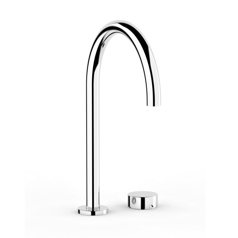 Zero Progresiv Smooth Hob Bath Mixer Curve