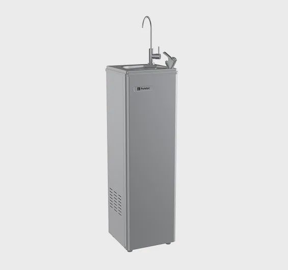 Freestanding Fountain Dispenser Incl. Bubbler and Carafe Filler, Internal Z1 Filter, 35Lph