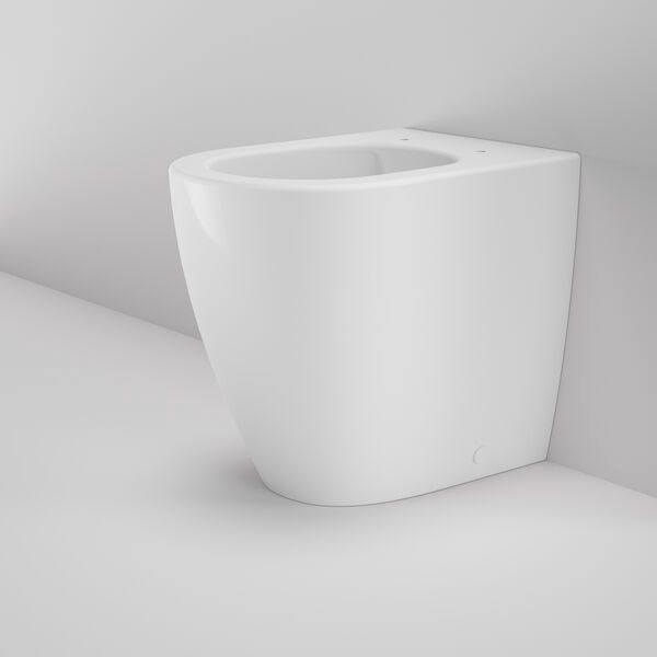 Urbane II Compact Cleanflush Wall Faced Back Inlet Pan - with GERMGARD