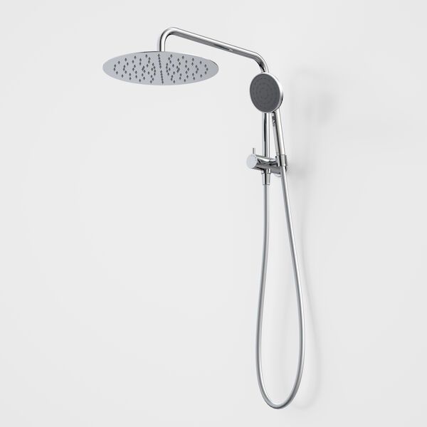 Urbane II Compact Twin Shower, Finish: Chrome