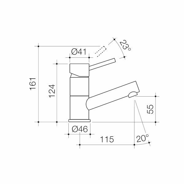 CADET BASIN MIXER - 631320C5A