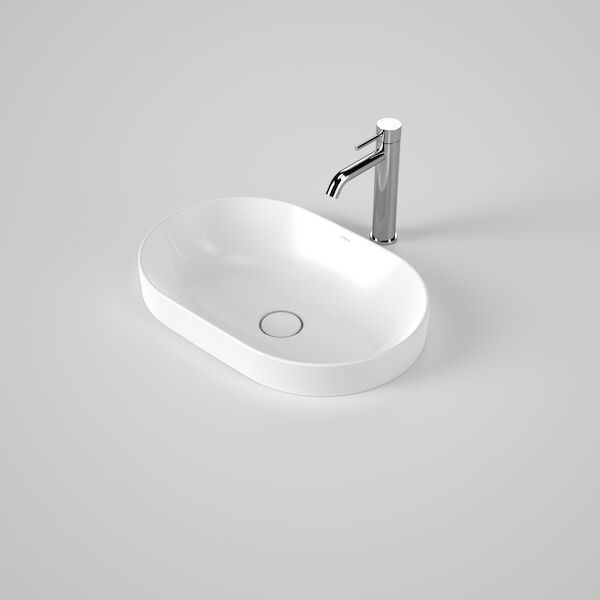 Liano II 530mm Pill Inset Basin, Colour: White