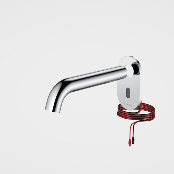 Liano II Sensor Wall Outlet Trim Kit, Finish: Chrome, Size: 175mm