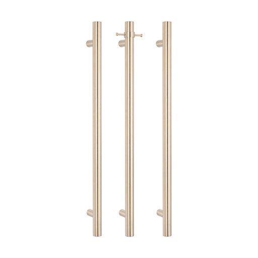 Non Heated Vertical towel rail Round (40mm x 950mm)