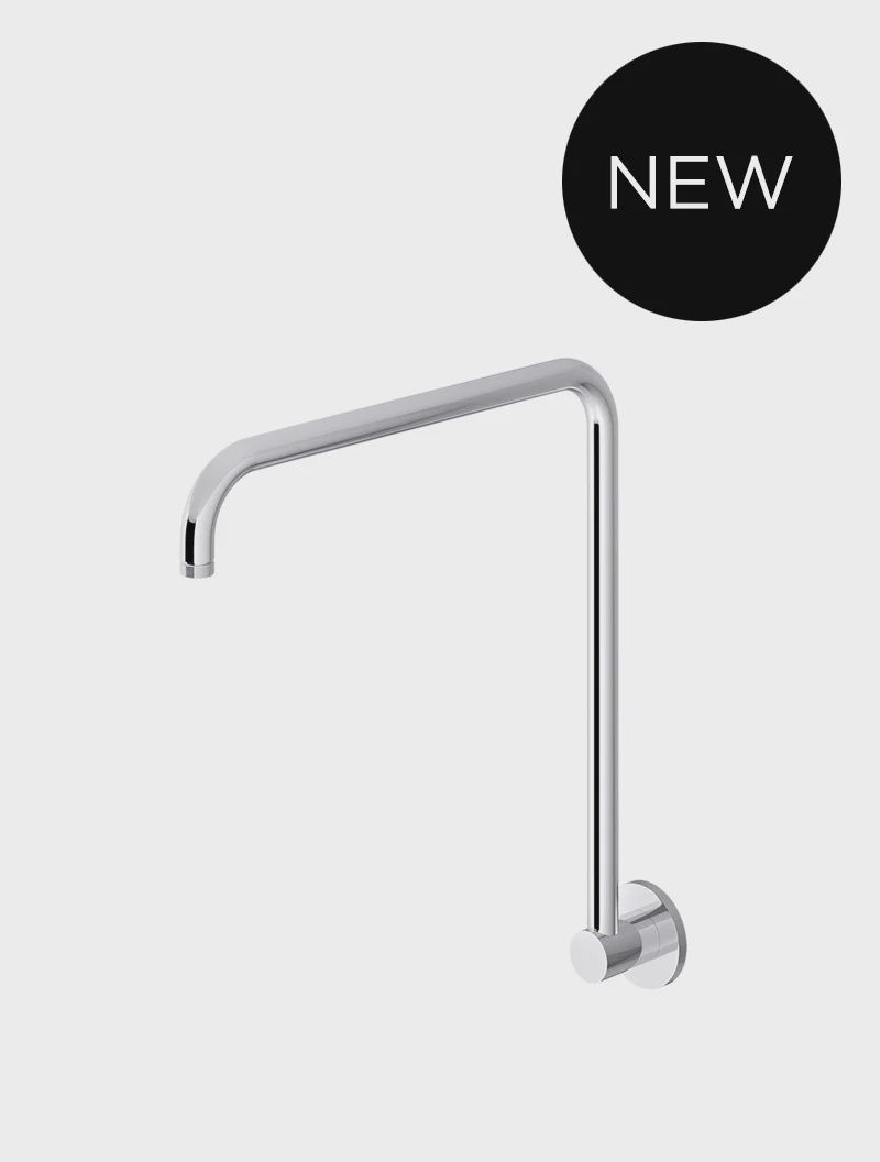 High Rise Shower Arm, Finish: Chrome