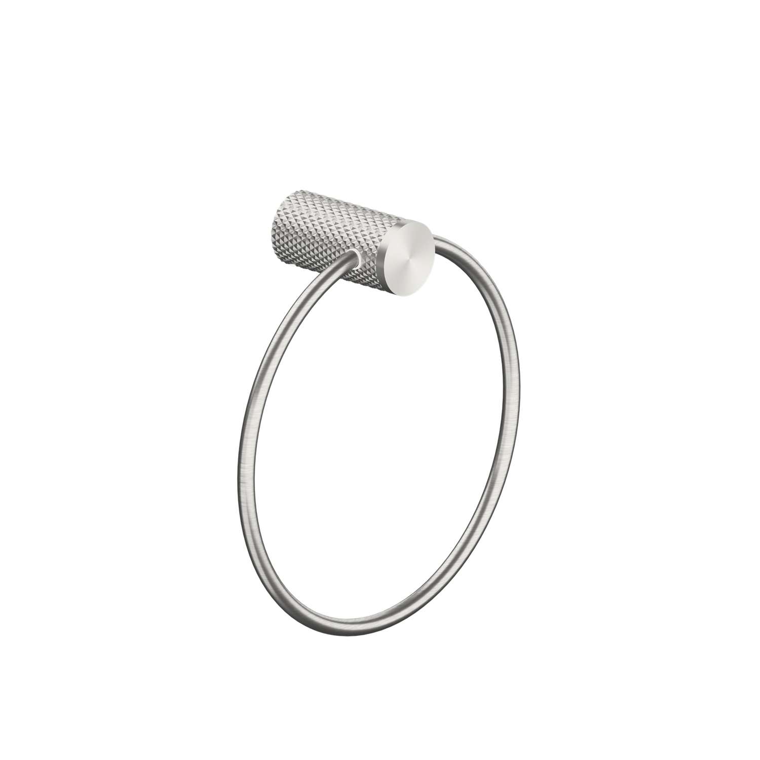 Opal Towel Ring, Finish: Brushed Nickel