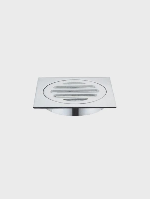 Square Floor Grate Shower Drain 80mm Outlet
