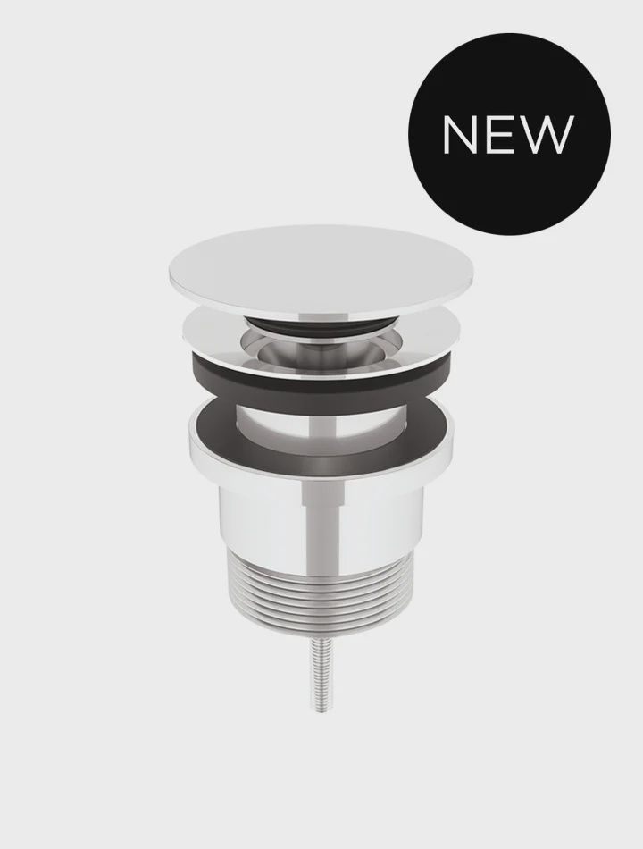 Universal All-In-One Pop Up Waste - Basin &amp; Bath, Finish: Chrome