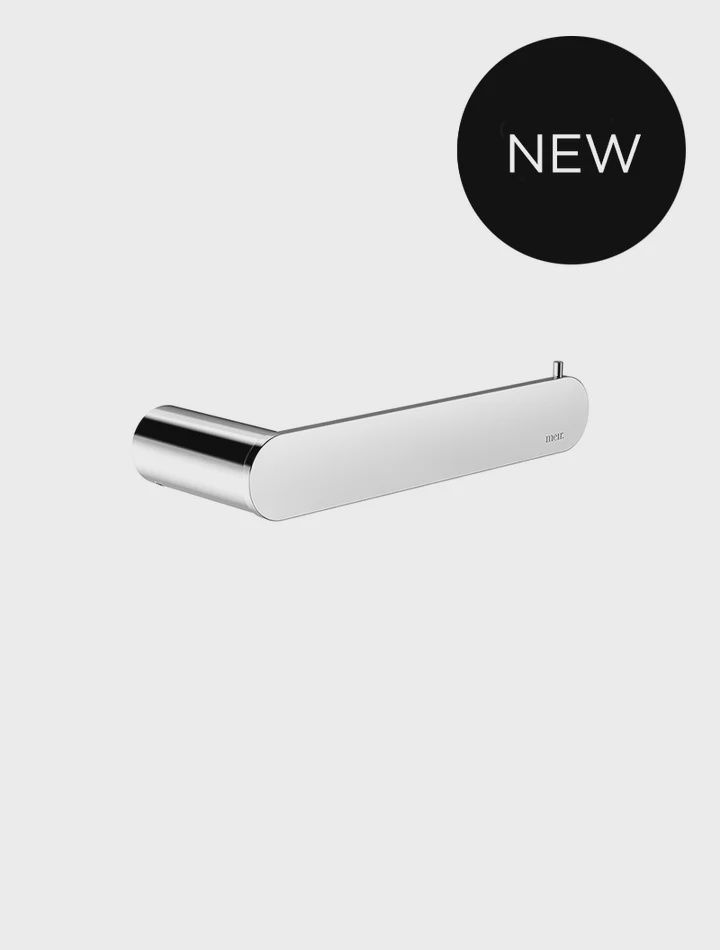Curvae Toilet Roll Holder, Finish: Chrome