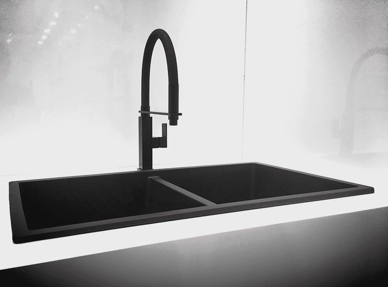 Square Flexible Kitchen Mixer Tap
