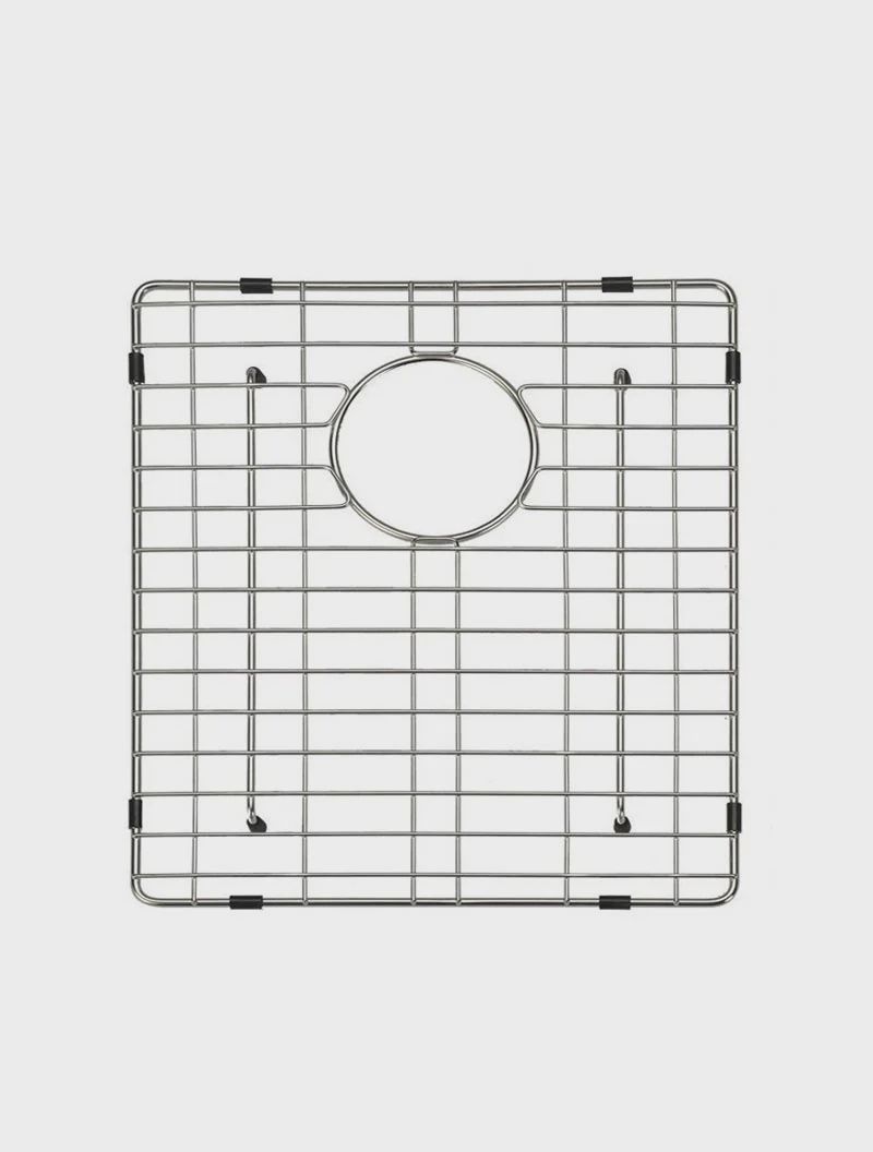 Lavello Protection Grid for Lavello Kitchen Sink Single 450x450, Finish: Brushed Nickel
