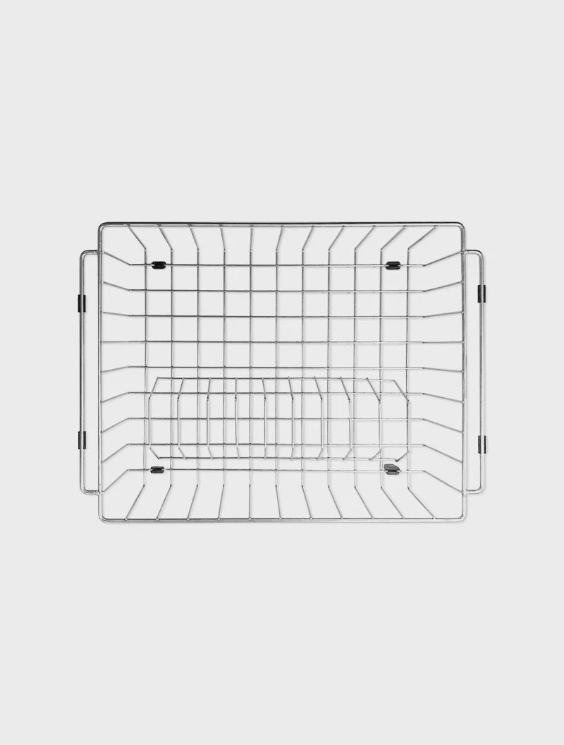 Lavello Dish rack, Finish: Brushed Nickel