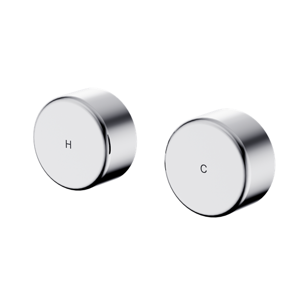 Serenity Wall Top Assembly With Metal Handle, Finish: Chrome