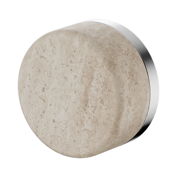 Serenity Progressive Shower Mixer With Rome Travertine Handle