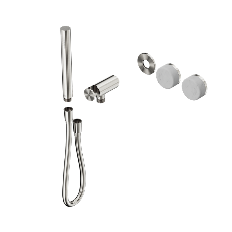 Serenity Progressive Shower System With Carrara Handle And Slim Shower Trim Kit Only