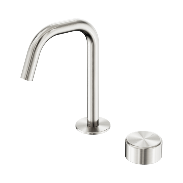 Serenity Progressive Basin Mixer Edge Spout With Metal Handle
