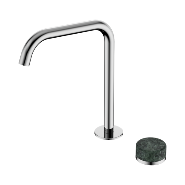 Serenity Progressive Bath/Kitchen Mixer Edge Spout With Verde Alpi Handle