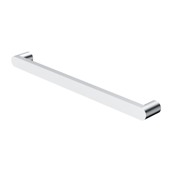 Bianca 240V Single Heated Towel Rail, Finish: Chrome
