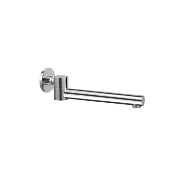 Dolce Wall Mounted Swivel Bath Spout Only, Finish: Chrome