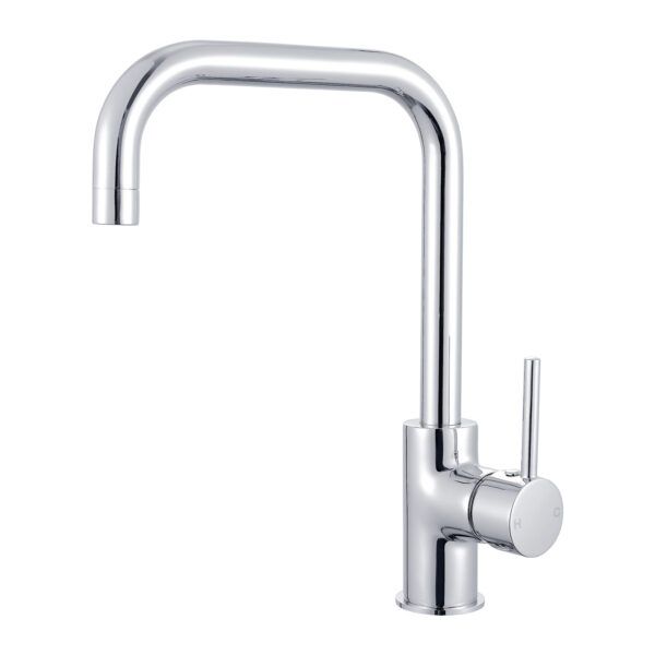 Dolce Kitchen Mixer Square Shape, Finish: Chrome