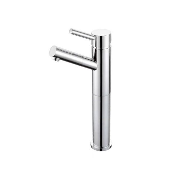 Dolce Tall Basin Mixer Angle Spout, Finish: Chrome