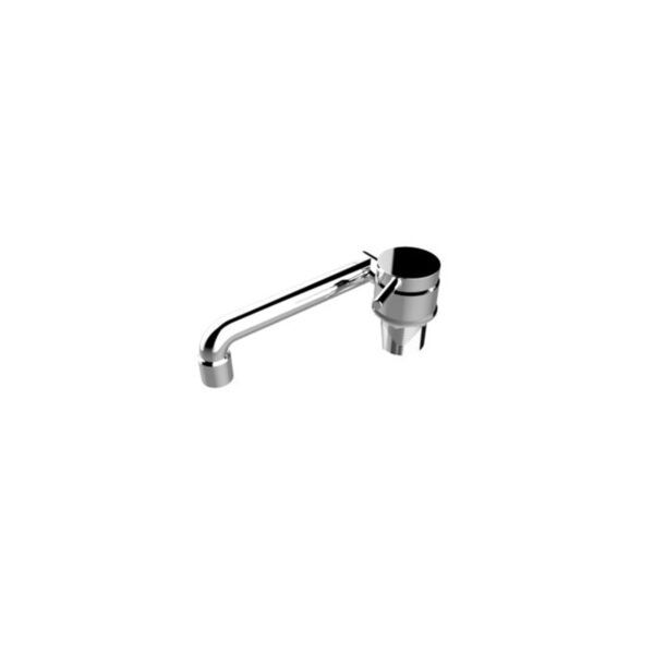 Caravan Low Profile Mixer, Finish: Chrome