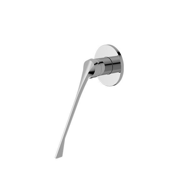 Classic Care Shower Mixer Extended Handle, Finish: Chrome